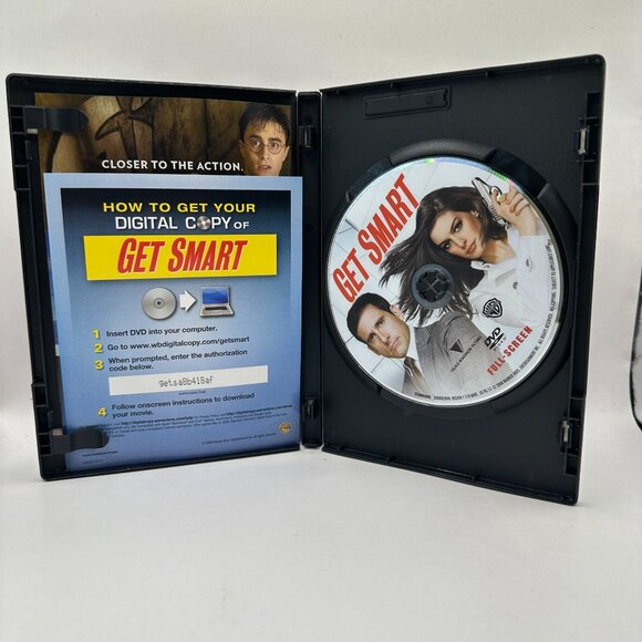 Get Smart Full-Screen Edition DVD Steve Carell Anne Hathaway Dwayne Johnson - Picture 4 of 5